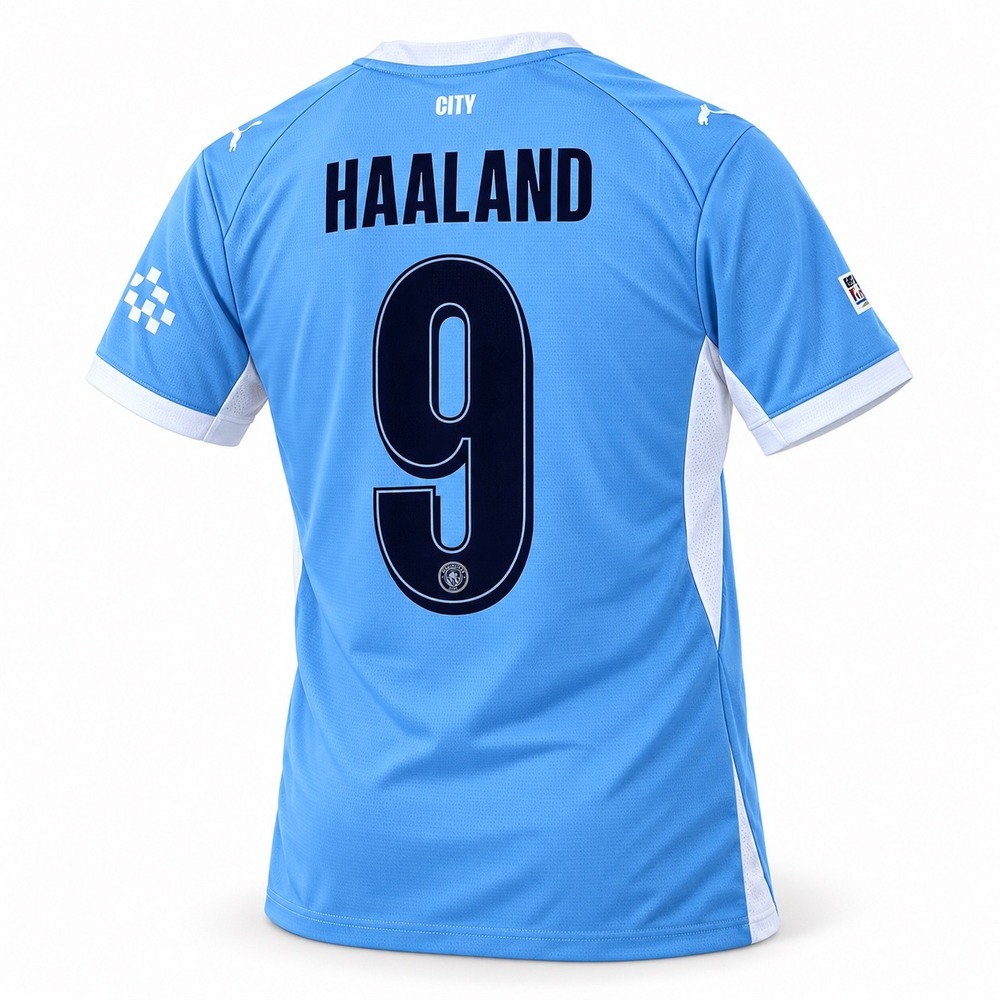 Manchester City 26/27  Home Jersey HAALAND # 9 - XL